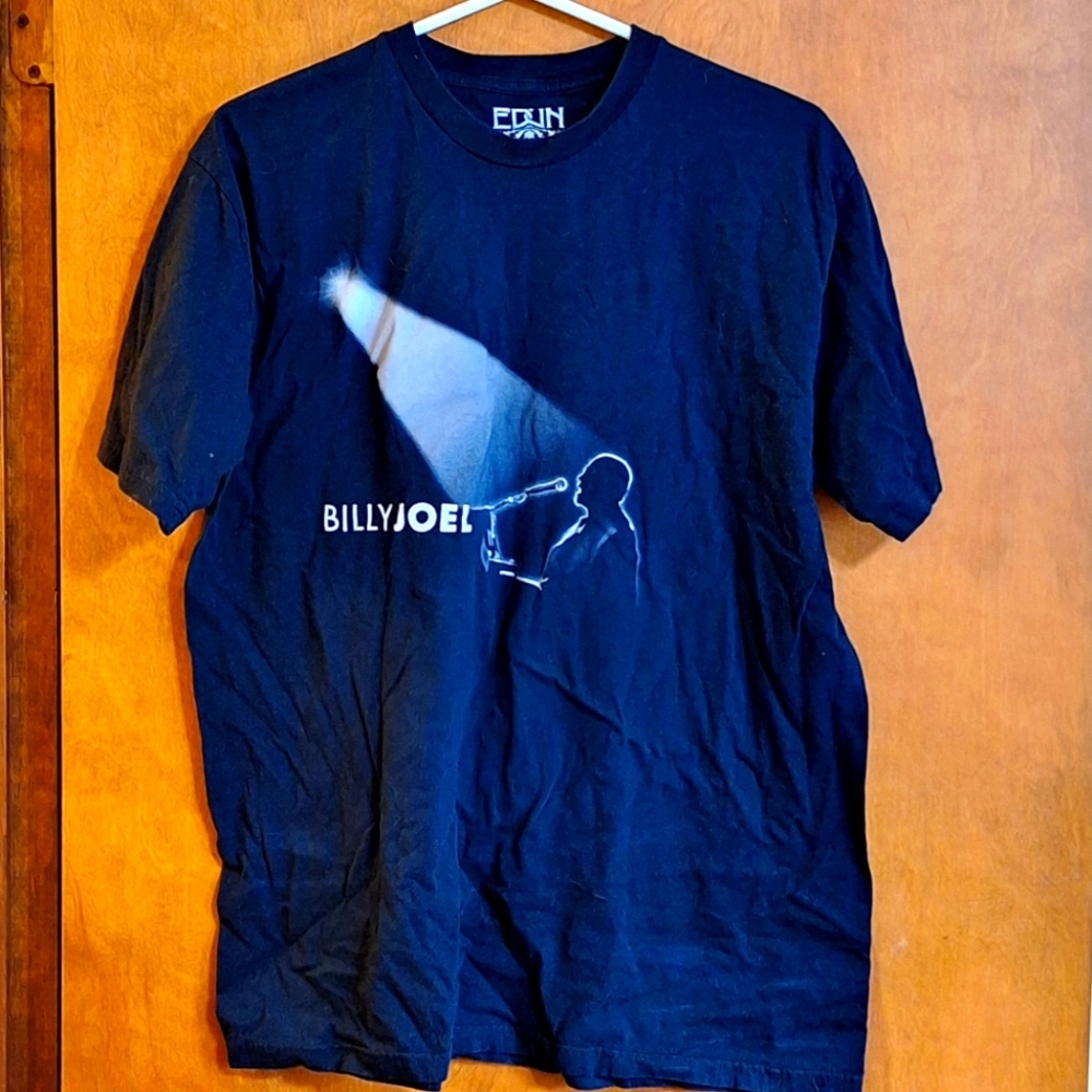 Billy Joel blue concert tee 2007